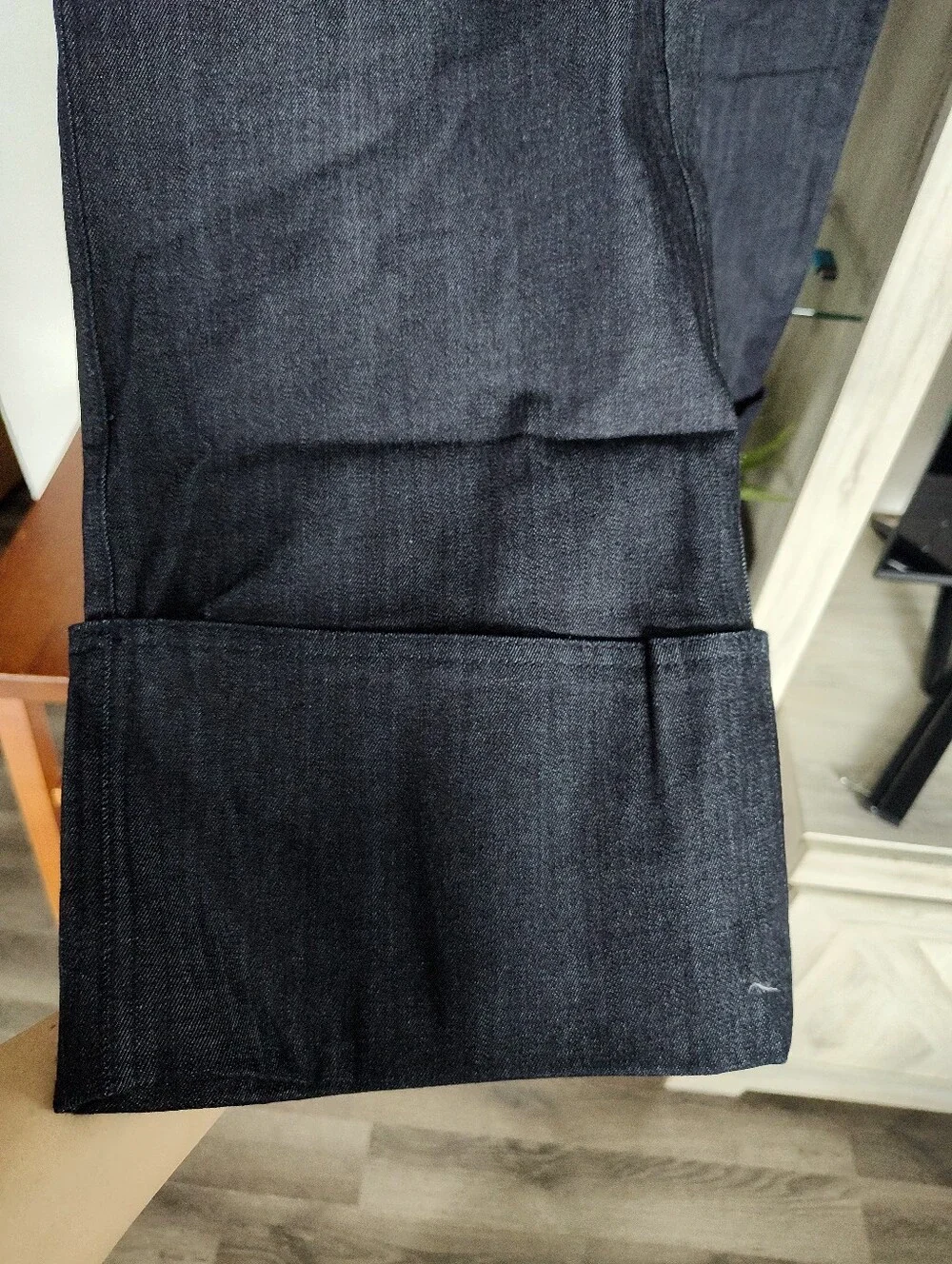 Kate Spade Wide-Leg Cropped Denim Culottes - Dark Indigo SZ 2 New No Tags